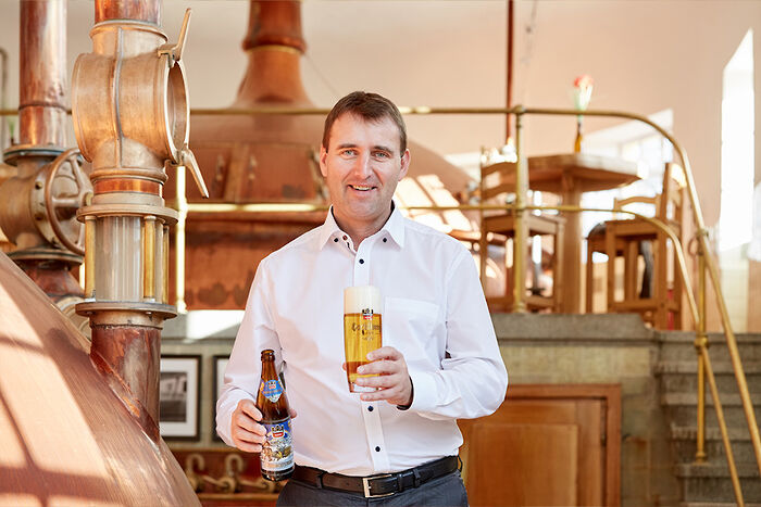 Bierkultur Bayern - die Brauerei Hacklberg beliefert das Wellnesshotel Jagdhof